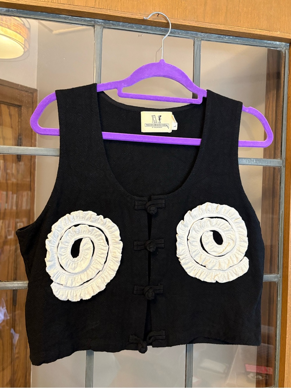 Fashion Brand Company Whipped Cream Linen Top